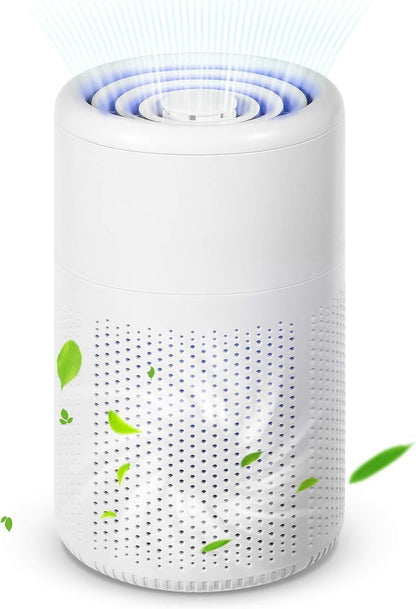 Smart Mini Air Purifier for Bedroom and Home Personal Desk Cleaner
