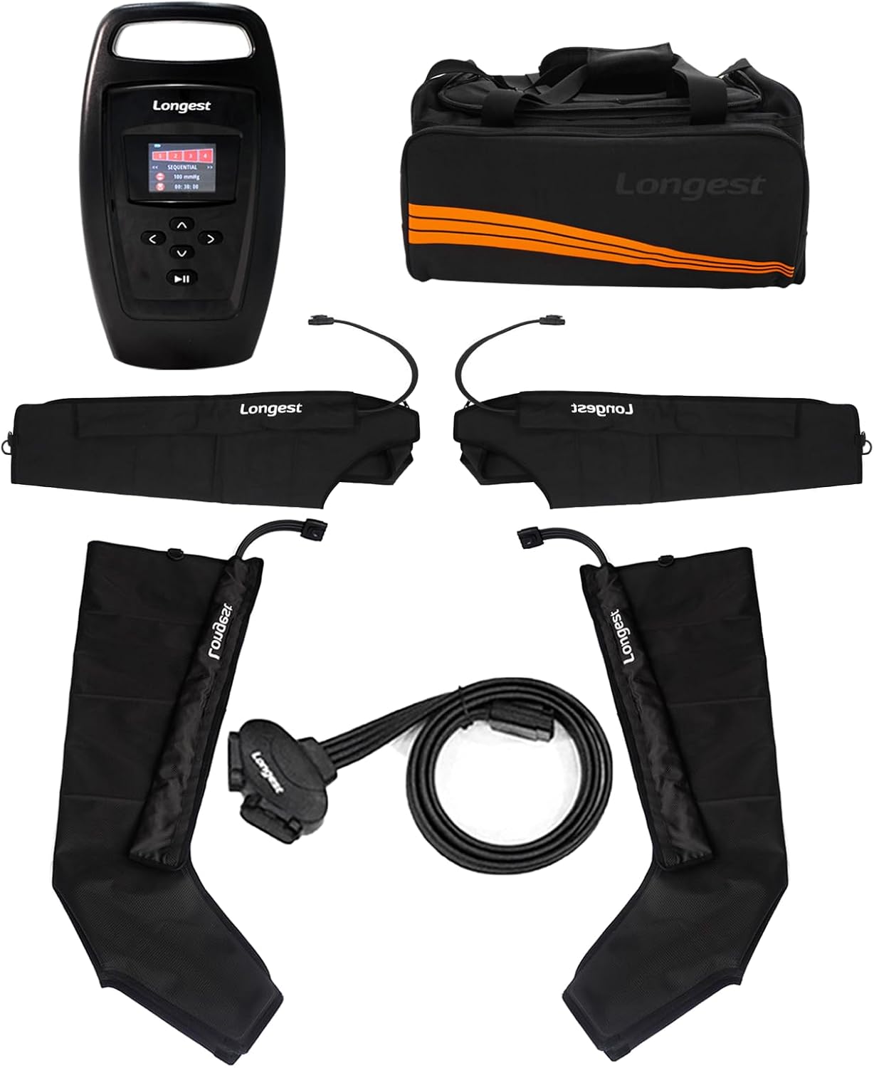 Longest Air Compression System Legs and Arms Massager for Circulation and Recovery Medium